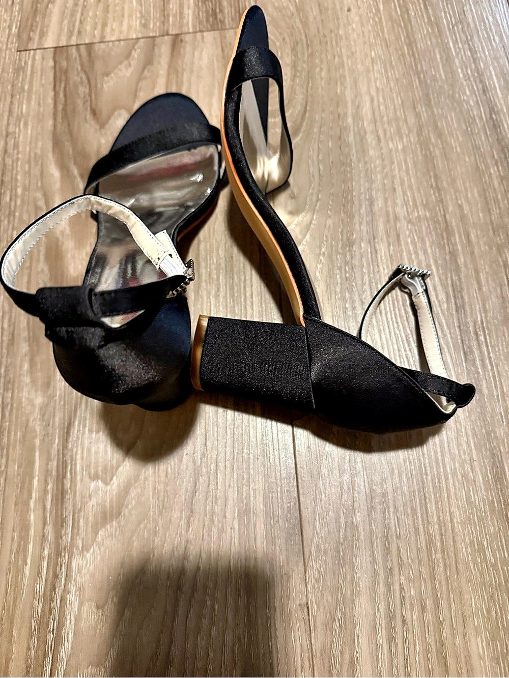 Black Strappy Heels